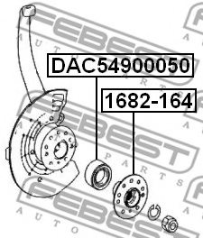 MERCEDES-BENZ A1643560201 Wheel Hub
